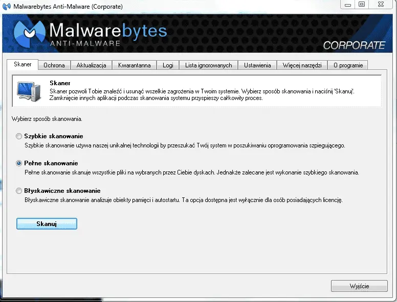 Malwarebytes Anti-Malware Corporate Screenshot 2