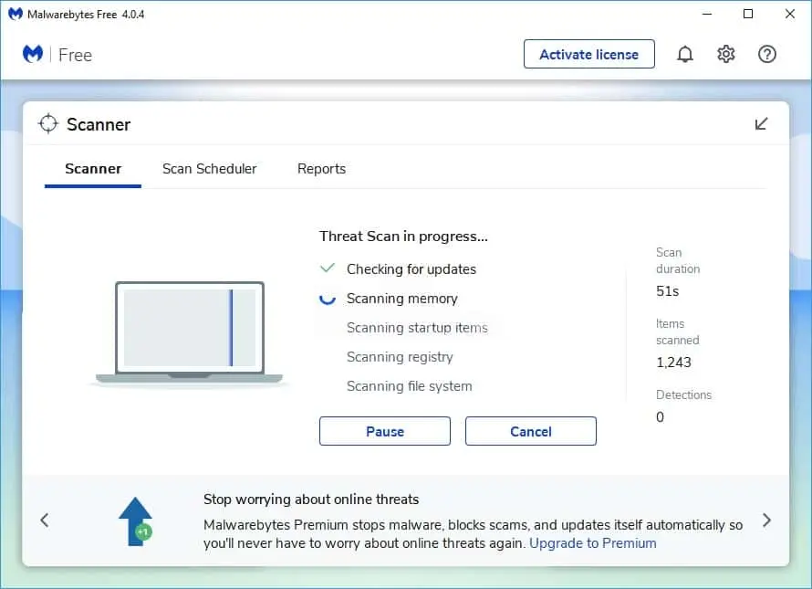 Malwarebytes Anti-Malware Premium Screenshot 2