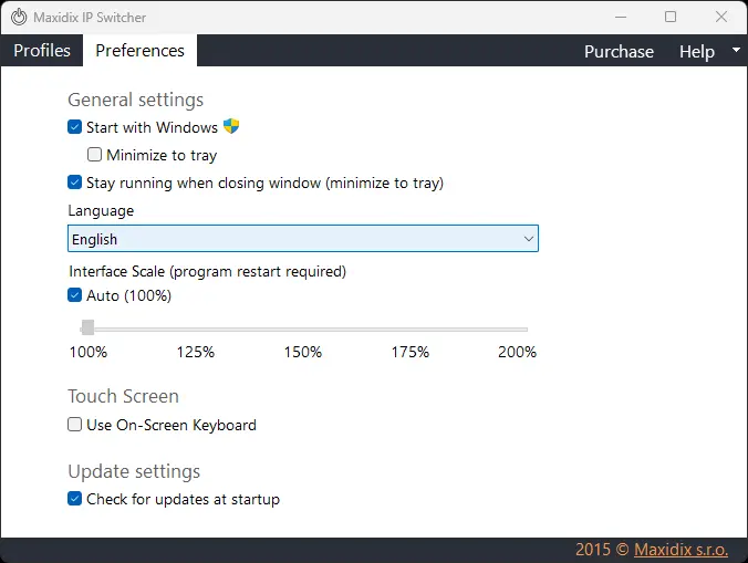 Maxidix IP Switcher Pro Screenshot 2