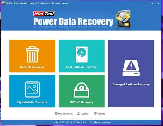 MiniTool Power Data Recovery Screenshot 1