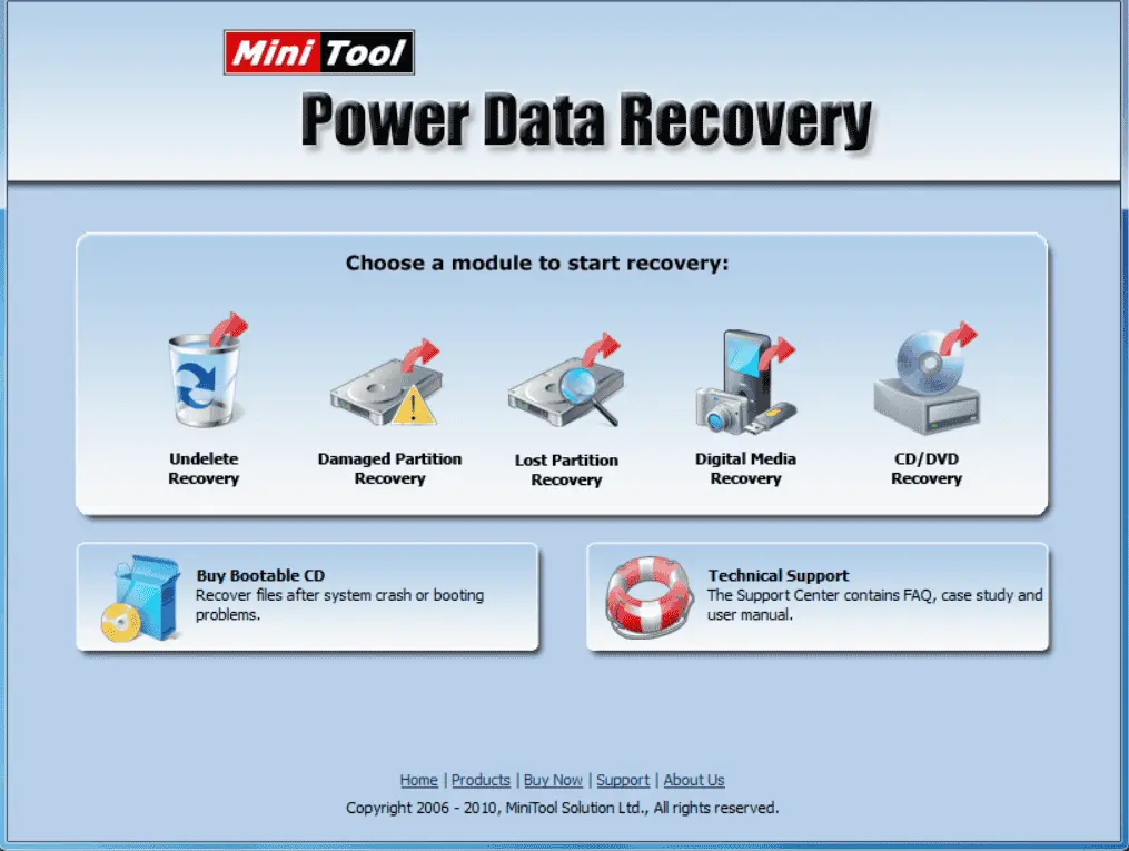 MiniTool Power Data Recovery Screenshot 2