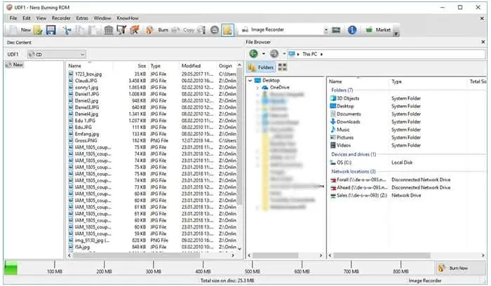 Nero Burning ROM Screenshot 1