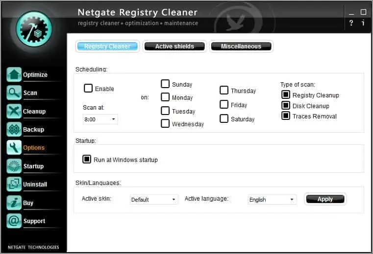 Netgate Registry Cleaner Screenshot 2