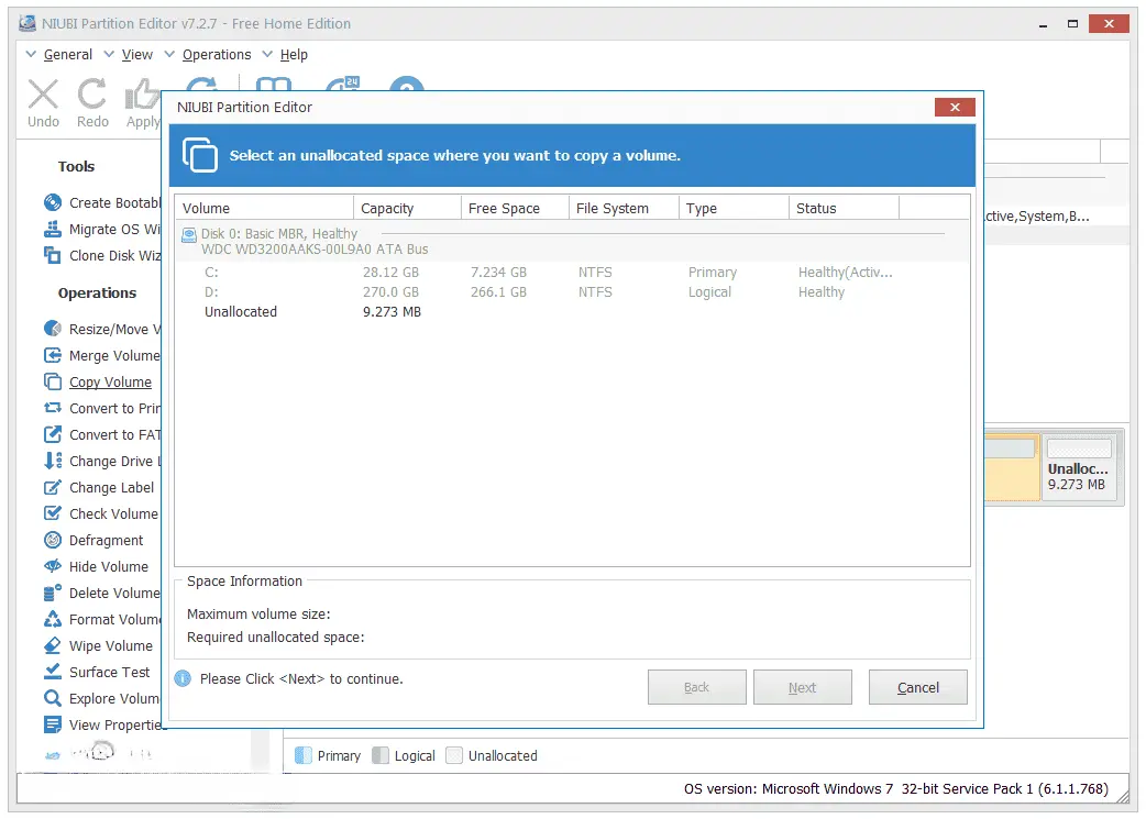 Niubi Partition Editor Screenshot 1