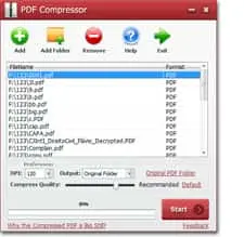 PDF Compressor Screenshot 1