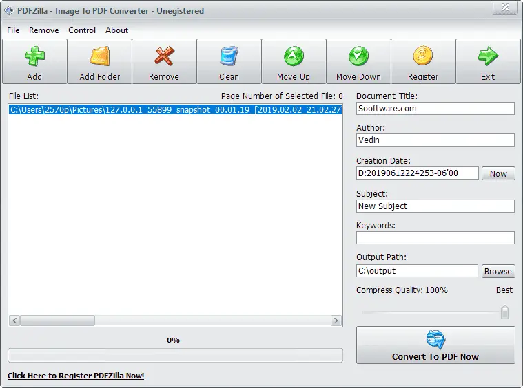 PDFZilla Screenshot 1