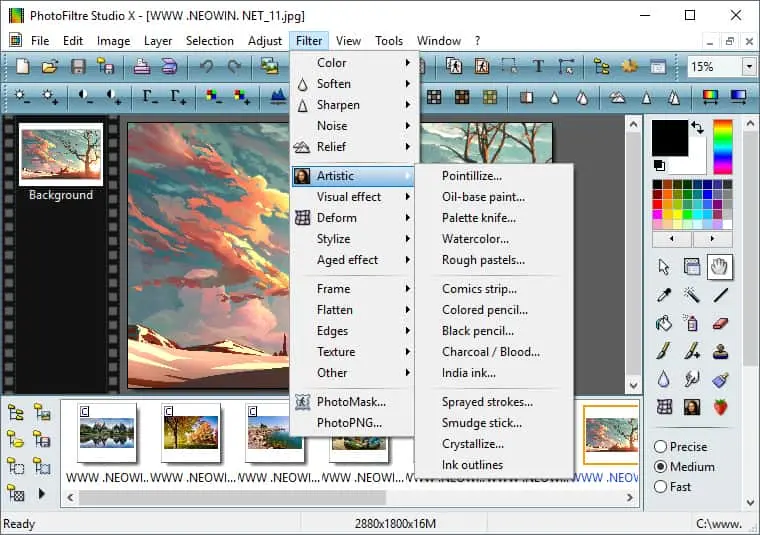 Photo Filtre Studio Screenshot 1