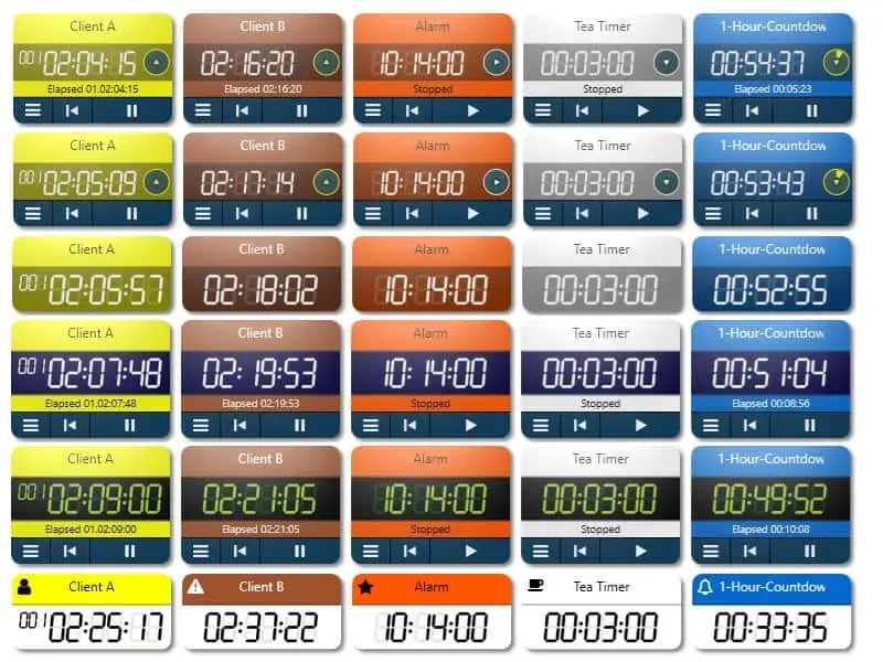 Programming.de Multi Timer Screenshot 2