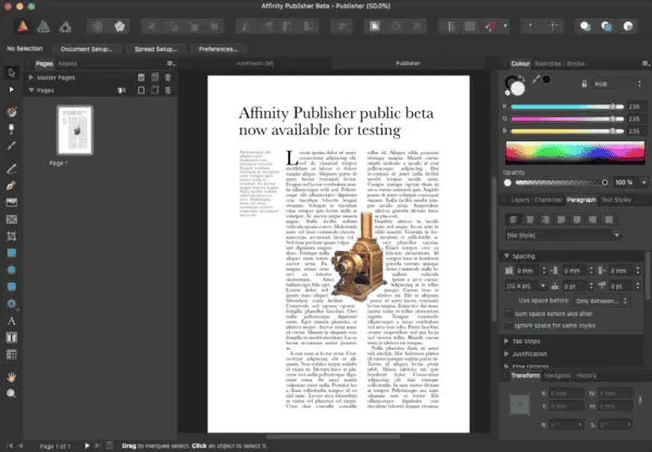 Serif Affinity Bundle Screenshot 3