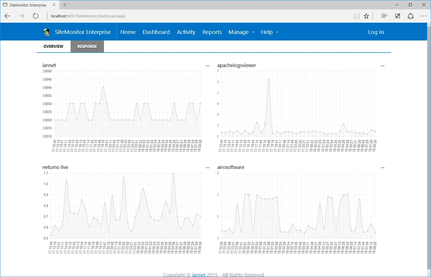 Site Monitor Screenshot 2