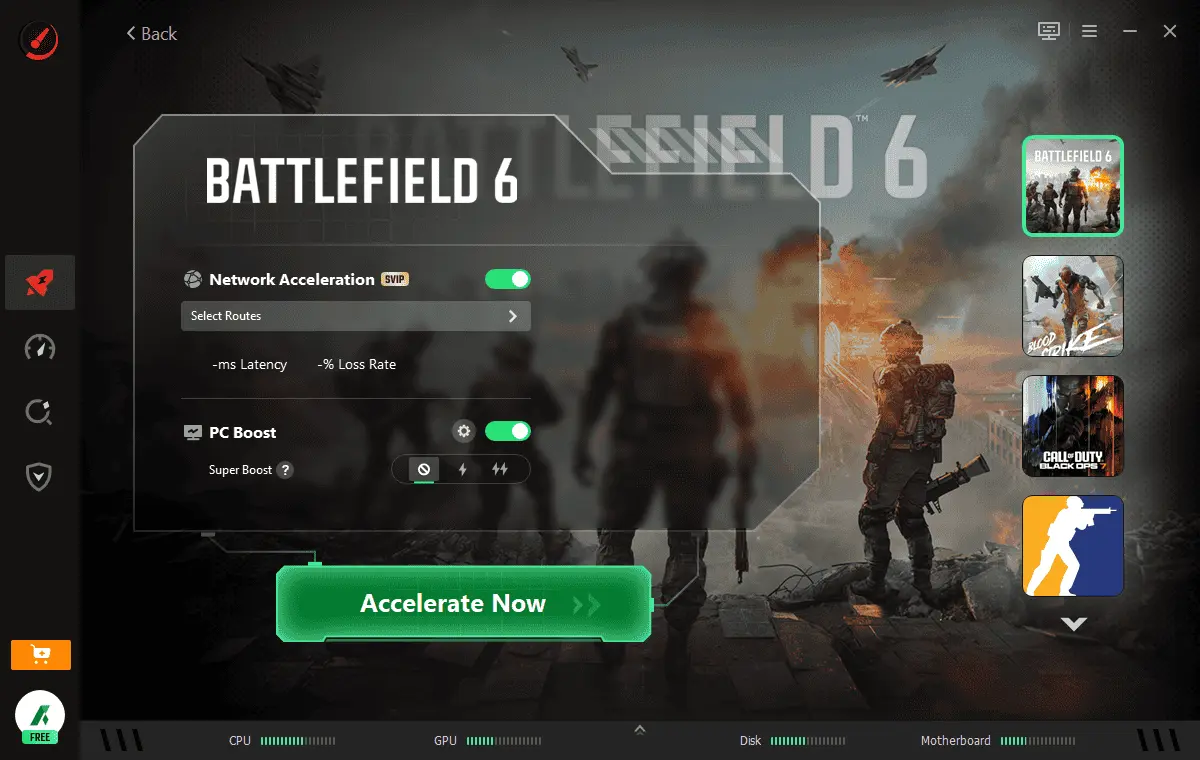 Smart Game Booster Screenshot 2
