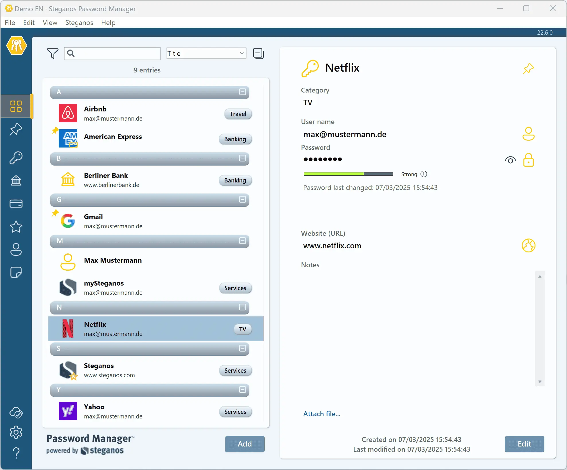 Steganos Privacy Suite Screenshot 2