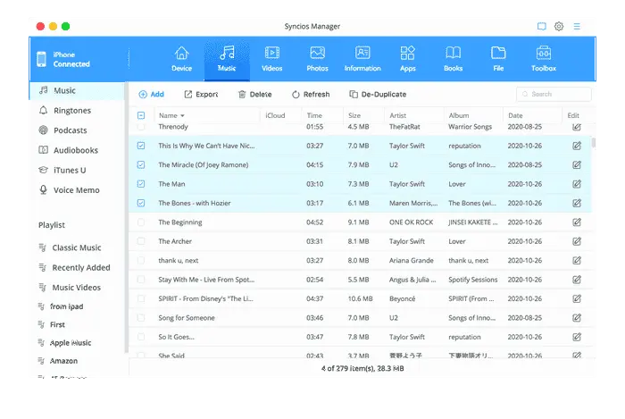 Syncios Manager Ultimate Screenshot 2