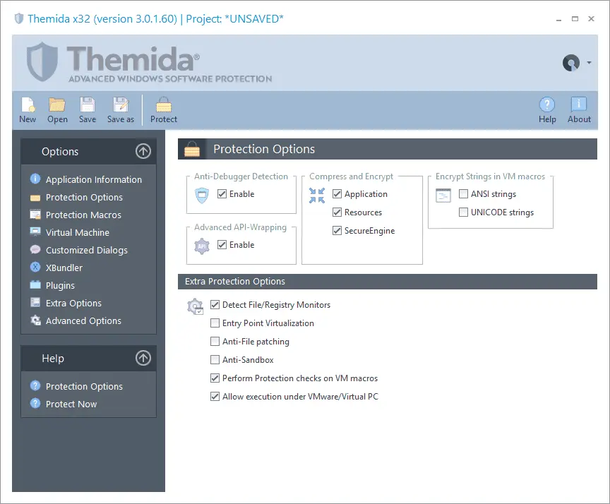 Themida Screenshot 2