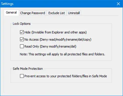 Top Password Protect My Folders Screenshot 2