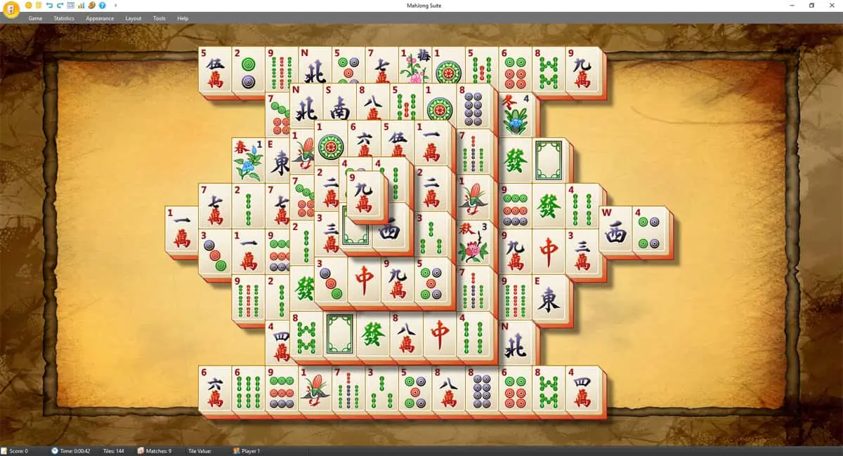 TreeCard Games Mahjong Suite Screenshot 1