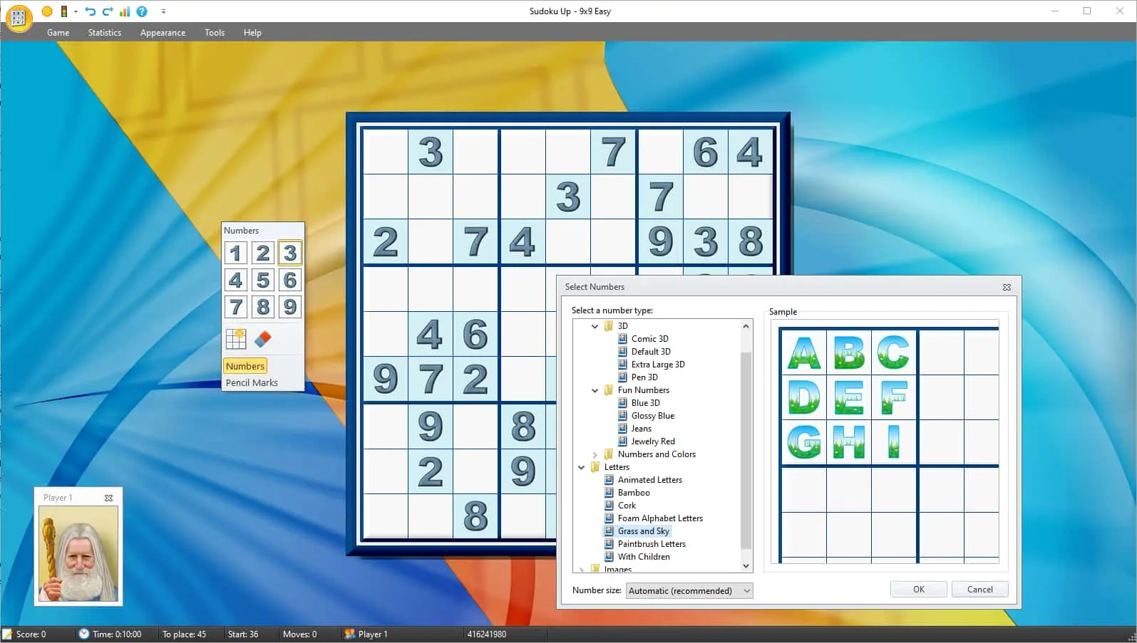 TreeCard Games Sudoku Up Screenshot 2