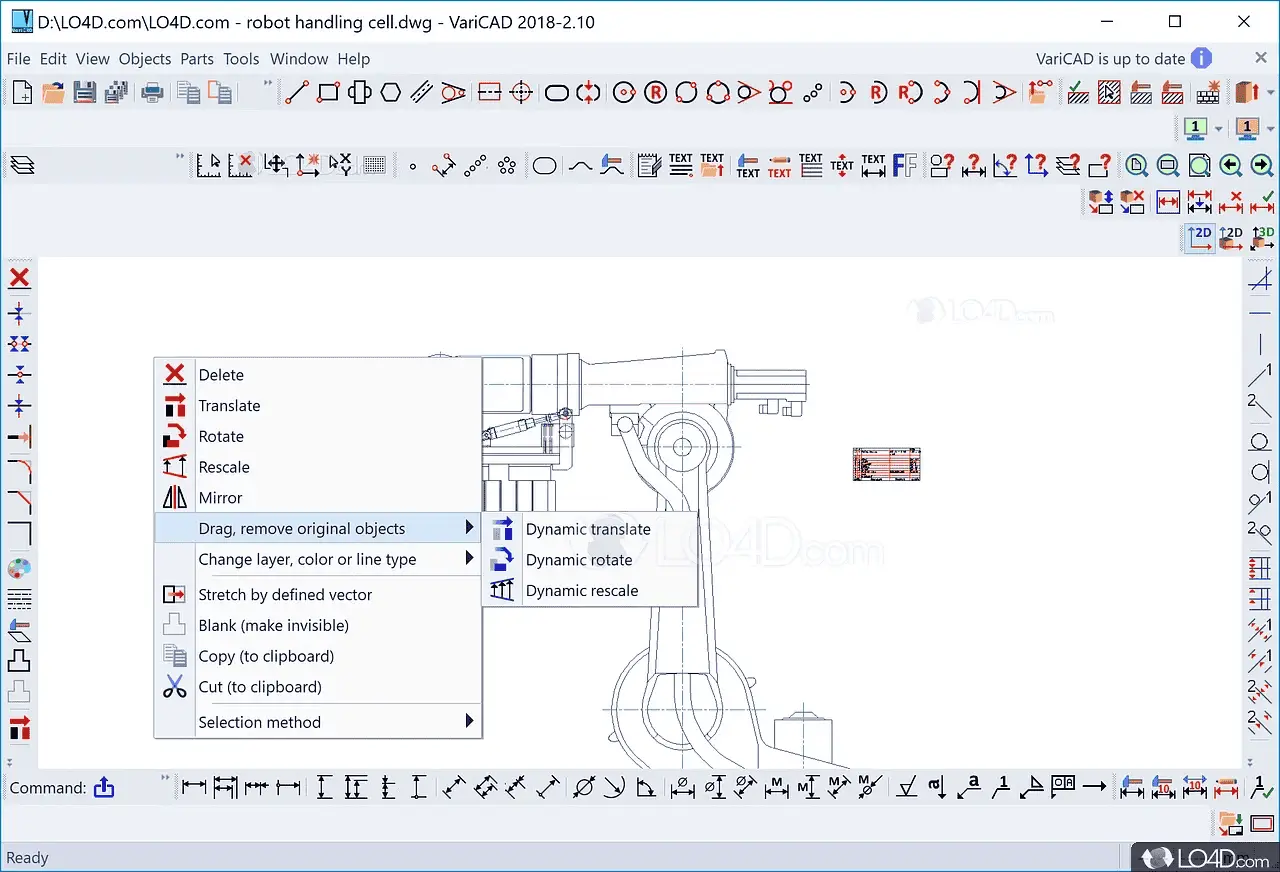 VariCAD Screenshot 2