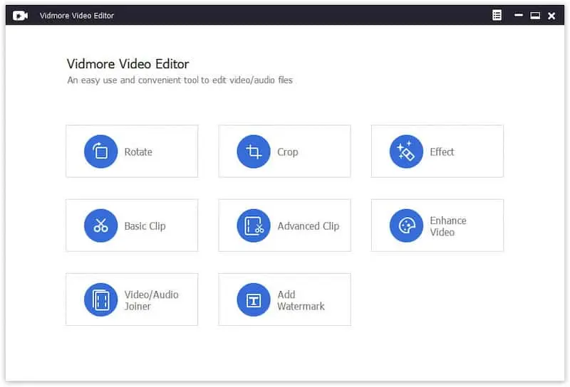Vidmore Video Editor Screenshot 1