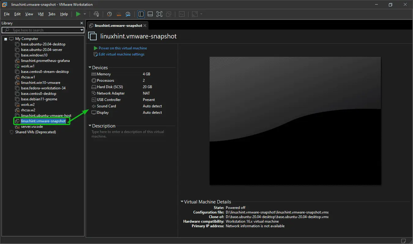 VMware Workstation Pro Screenshot 1