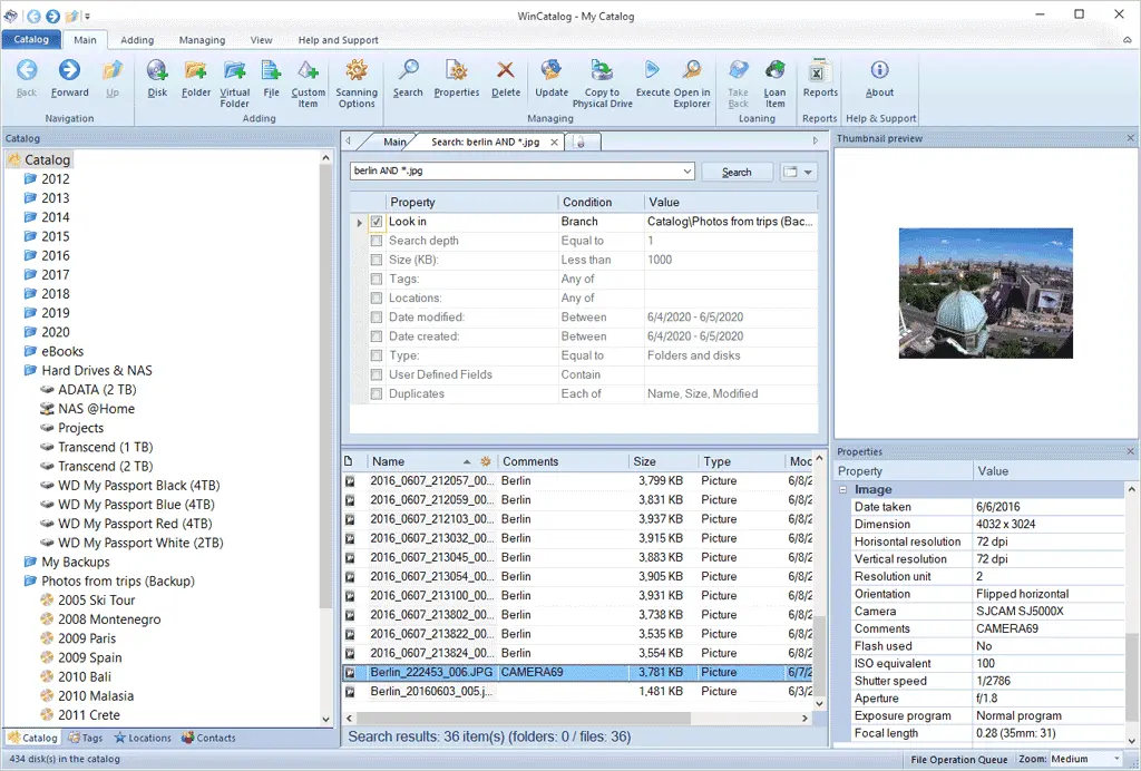 Win Catalog Screenshot 2