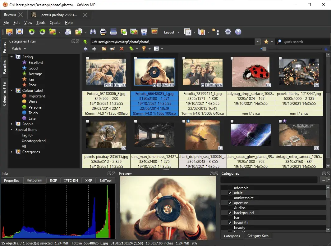 XnView Screenshot 1