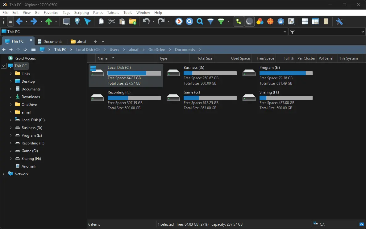 XYplorer Screenshot 1