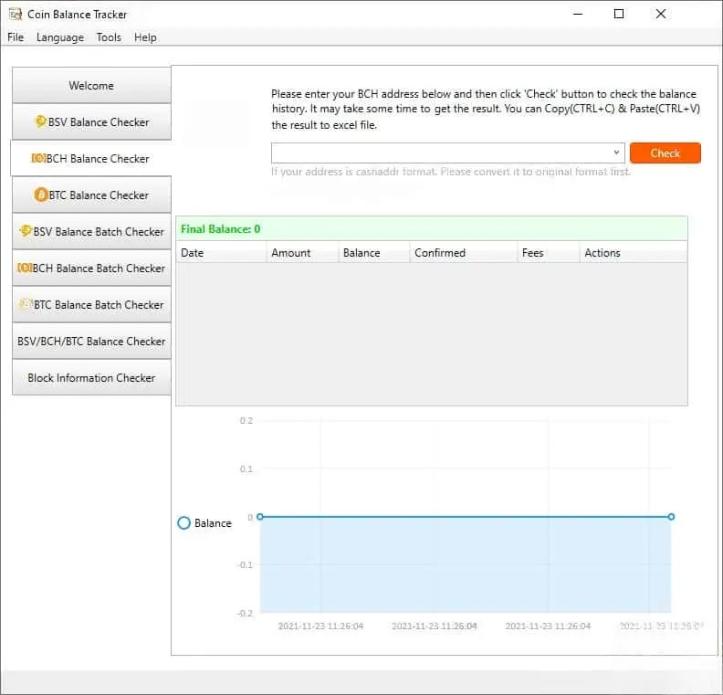 YL Computing Coin Balance Tracker Screenshot 2