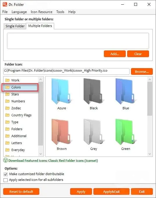 YL Computing Dr. Folder Screenshot 1